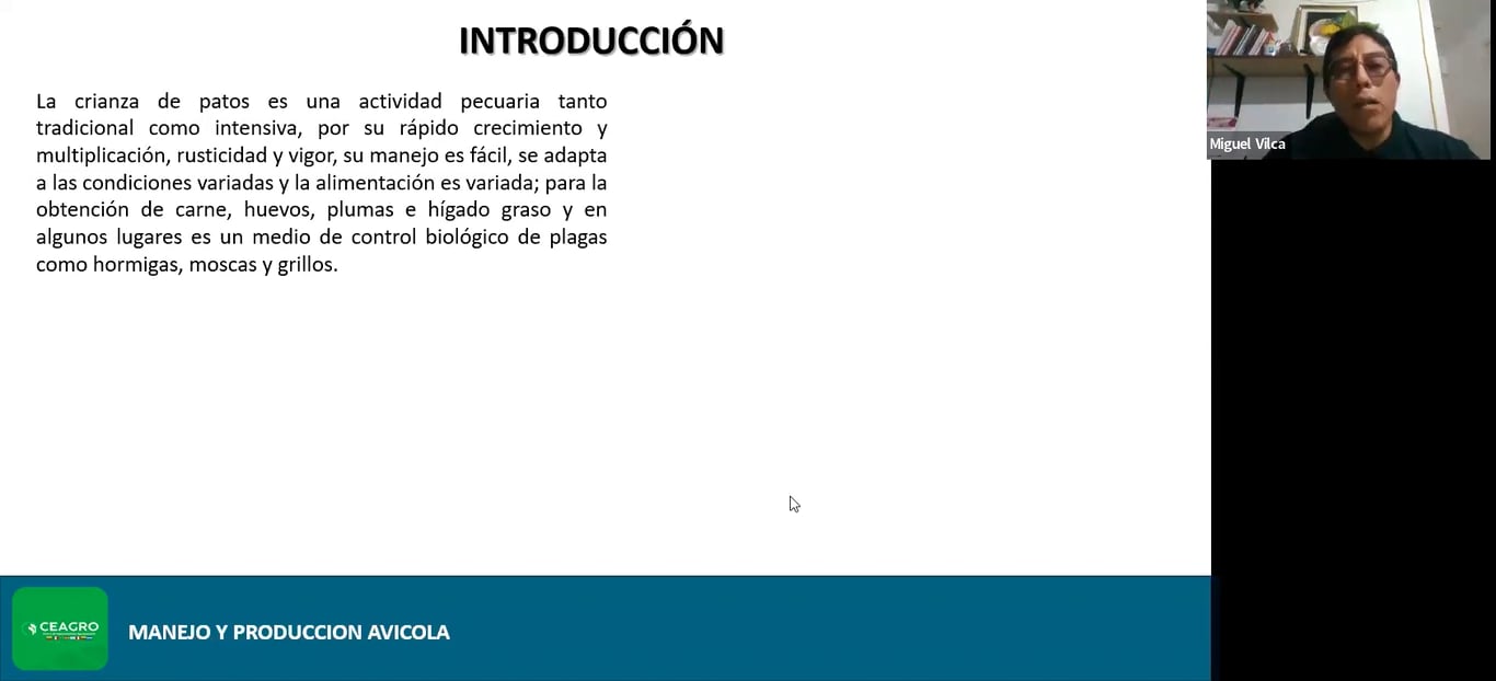 PATOS - 1: INSTALACIONES Y EQUIPOS PARA LA CRIANZA.